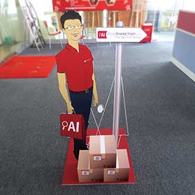 Cartoon stand